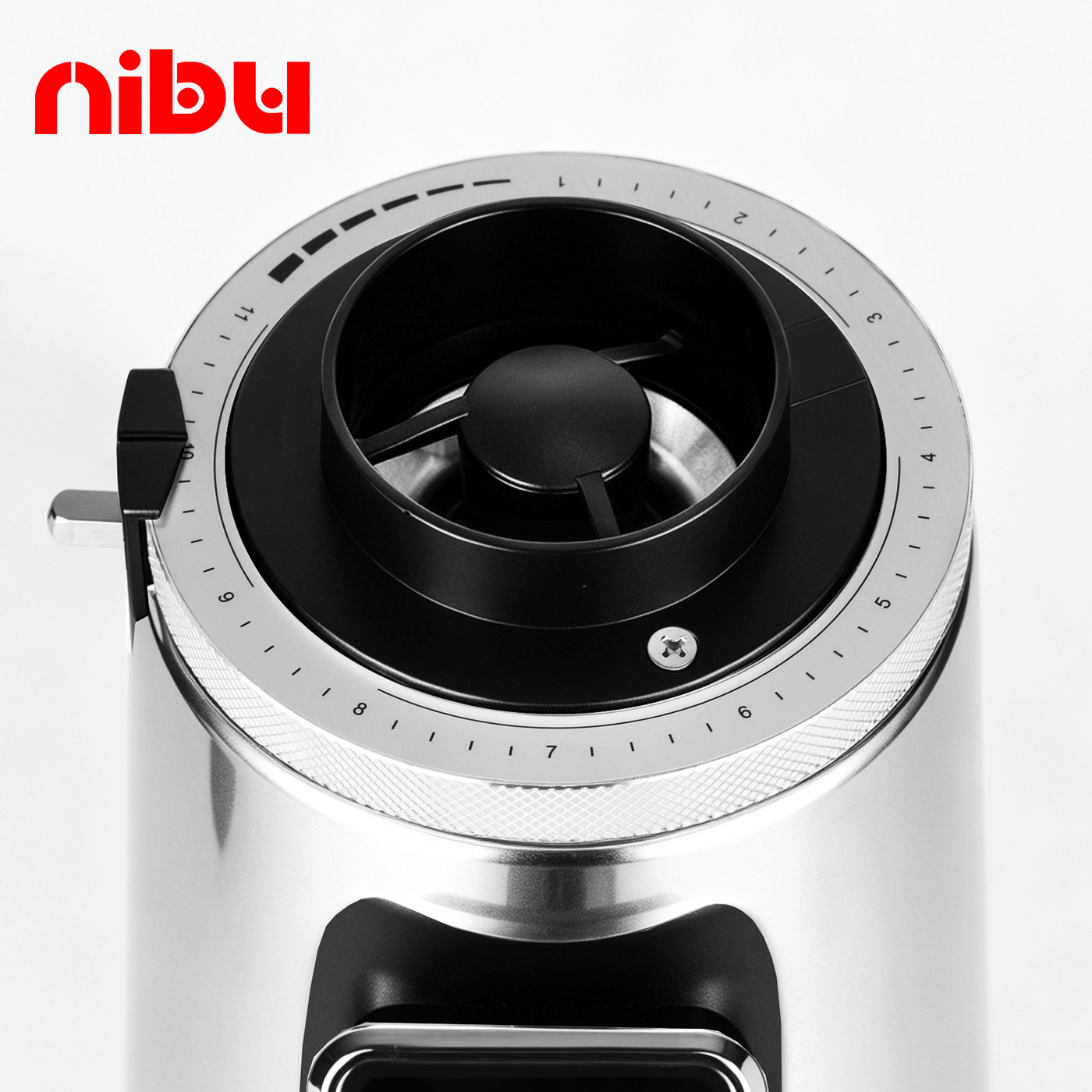 Nibu coffee bean moliner 1005 cuchillo de molino de granos de café italiano eléctrico comercial de plasma cuantitativo 64mm
