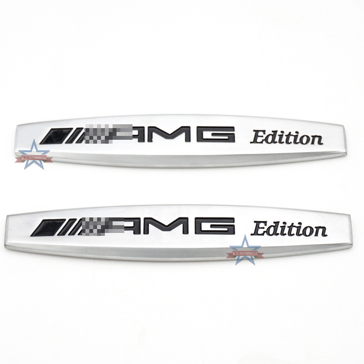 AMG叶子板标 翼子板金属车贴 个性改装装饰车标