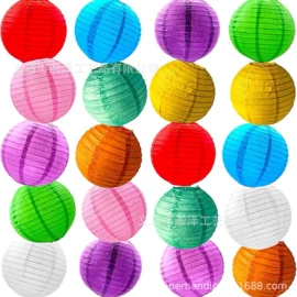 场地布置道具;灯笼;纸质工艺品