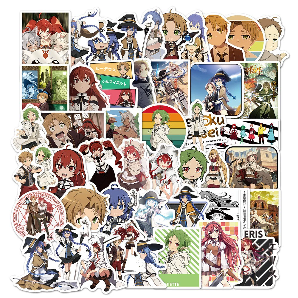 50 шт. Японских мультяшных безработных граффити наклейки персонализированный багаж блокнот холодильник наклейки на чашку для воды водонепроницаемые