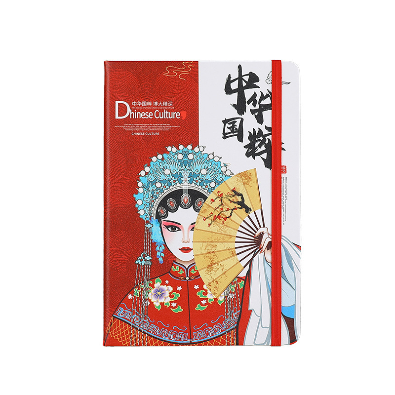 文创中国潮风笔记本a5 礼盒套装记事本 支持企业印刷图案广告本子|undefined