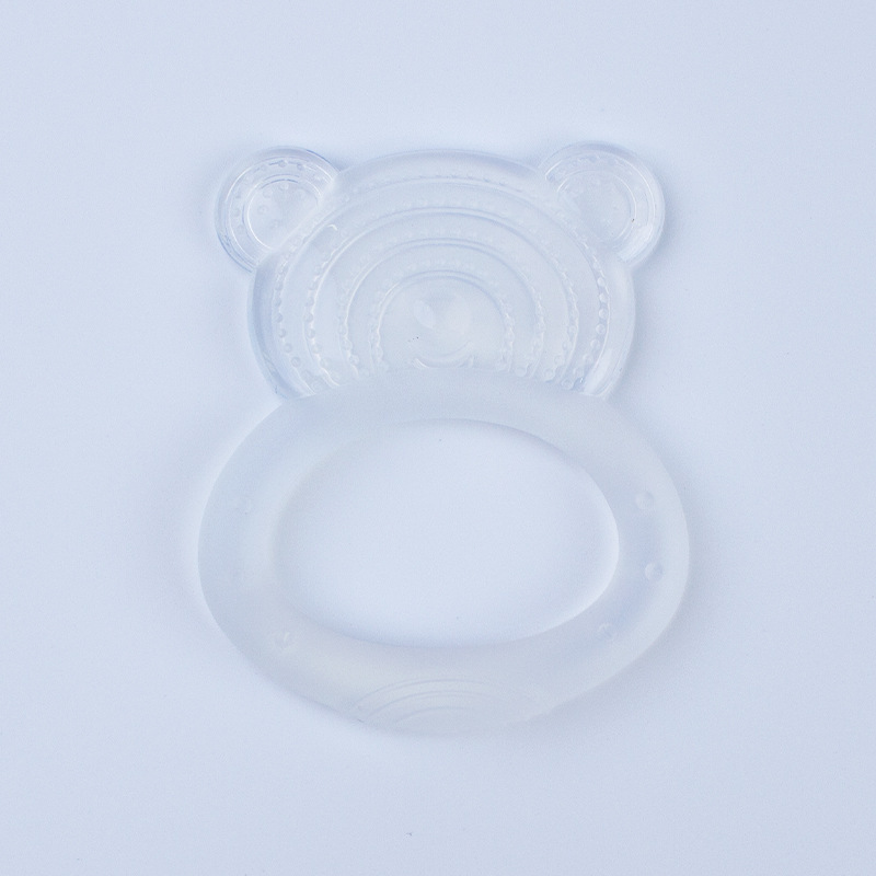 Transparent bear teether