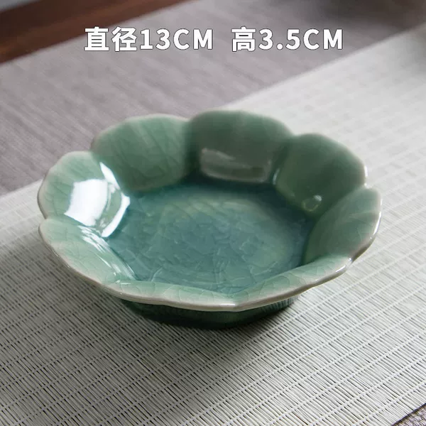 Petal Refreshment Tray-Grass Green