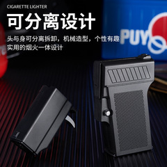M910 Split Type Cigarette Case Lighter Direct Fill Gas Lighter Multi-Function Dual-Purpose Cigarette Accessory Men's Gift Wholesale