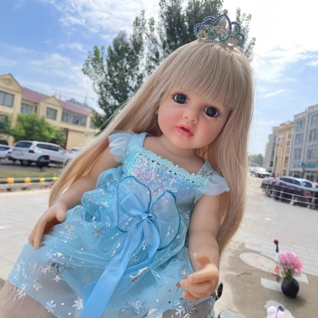 Muñeca de Simulación Princesa 55 cm de Vinilo image 1