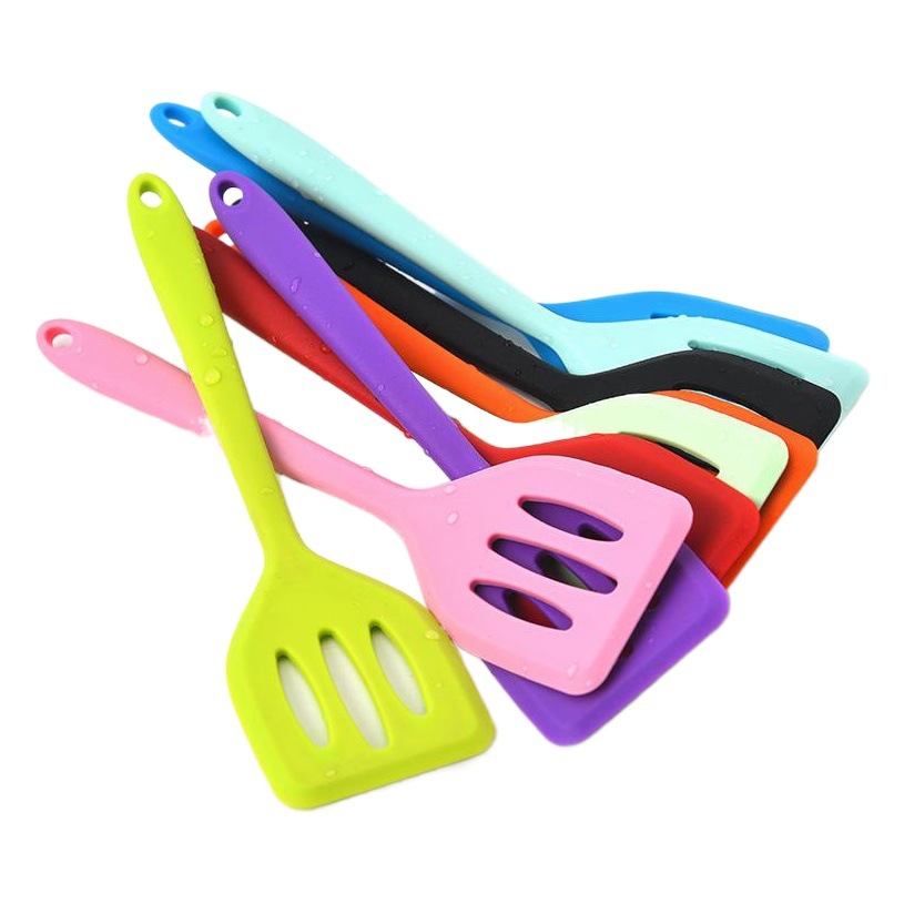 Espátula de silicona para cocina, espátula antiadherente pequeña, espátula de cocina para el hogar, utensilios de cocina de silicona