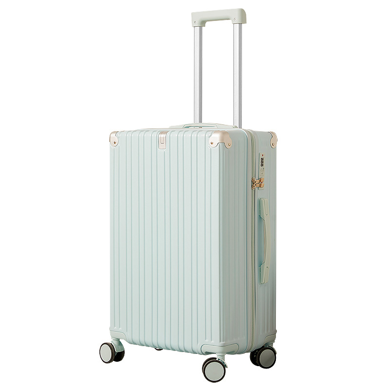 Equipaje Estuche trolley de 24 pulgadas estudiante femenina Equipaje de 26 pulgadas para hombres pequeños y frescos equipaje de embarque caja de envío de aire