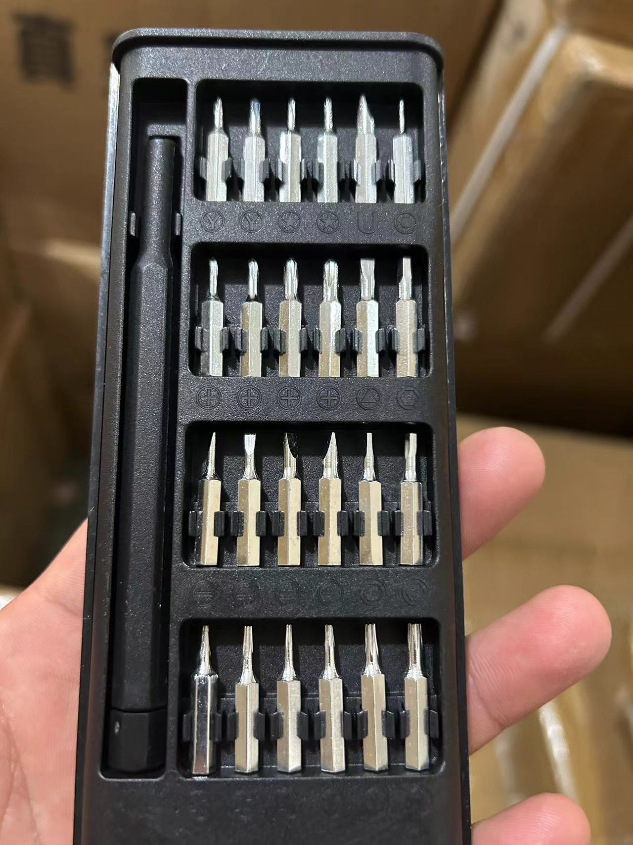 [Actividad] Juego de destornilladores de precisión, teléfono móvil, computadora doméstica, desmontaje, herramienta de reparación, forma cruzada