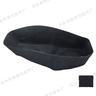 Suitable for Honda Pcx160 Seat Cushion Lining Motorcycle Modification Accessories Flocked Felt 3D Ultra-Thin Seat Cushion (Motorcycle cushion) - bp160-36005-pcx160-seat-bucket-pad-black