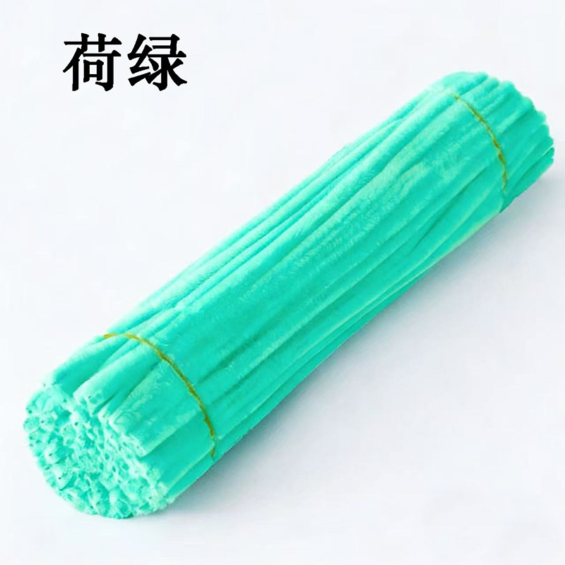 Macarón cifrado varilla de torsión niños DIY material paquete ramo de lana peluche juguetes hechos a mano al por mayor