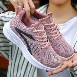 鞋子女鞋春季新款百搭跨境shoes单鞋批发轻便运动鞋软底休闲鞋