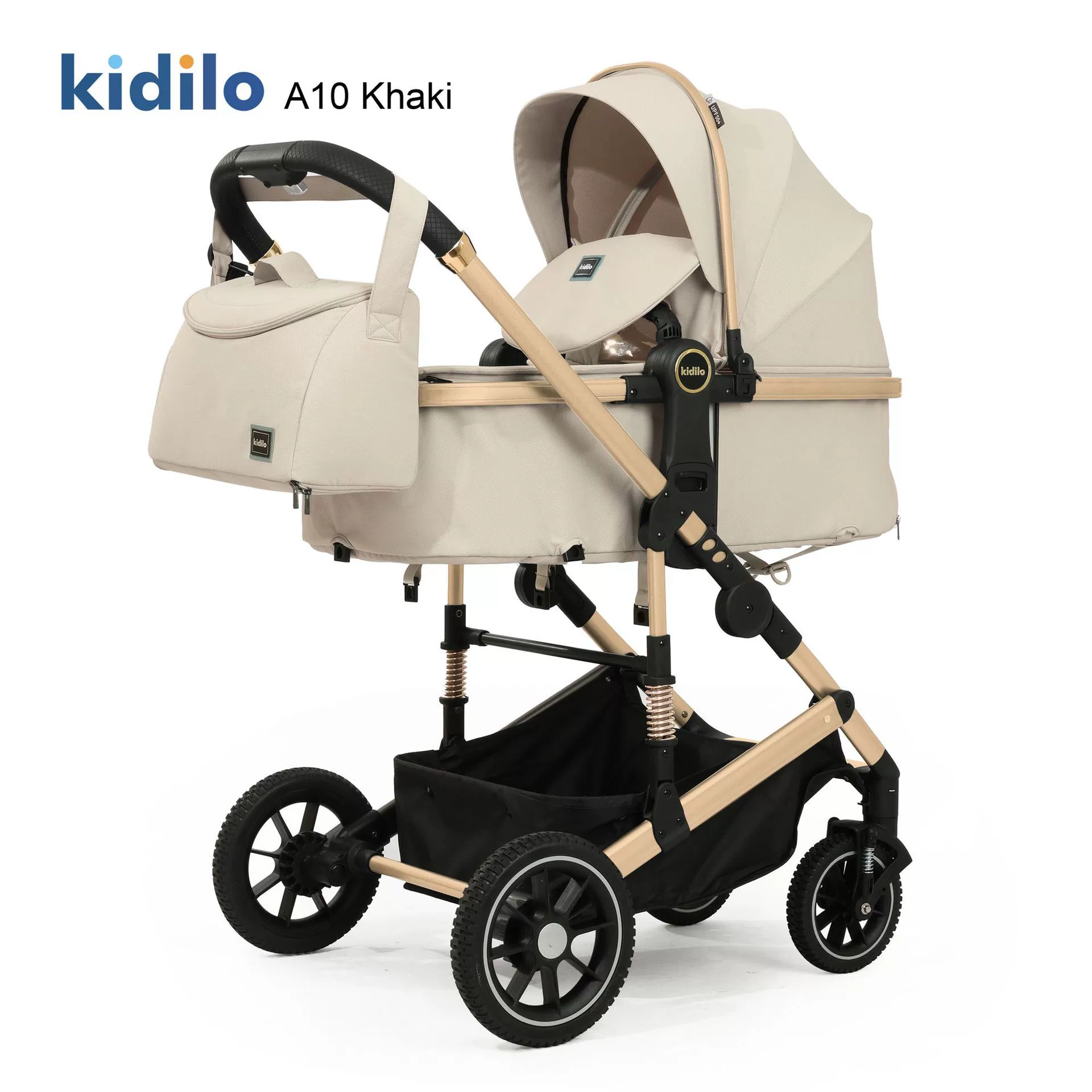 Коляска kidilo с сиденьем, складная башня, детская коляска, корзина, стул, можно сидеть и лежать