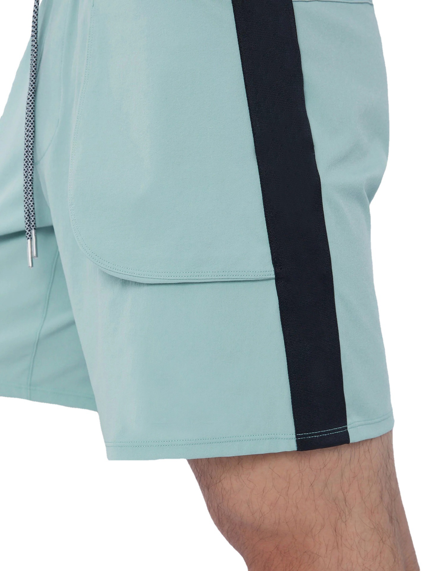 summer sports quick dry solid color shorts for leisure for gym for…