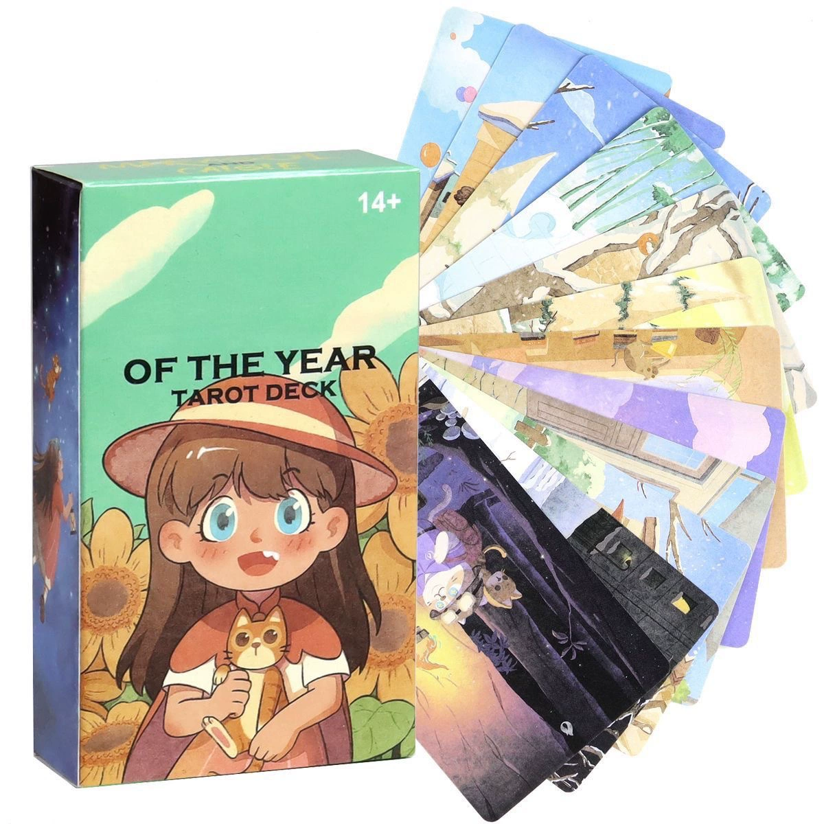 Новый набор таро: карточная настольная игра, колода Уайта (Waite)