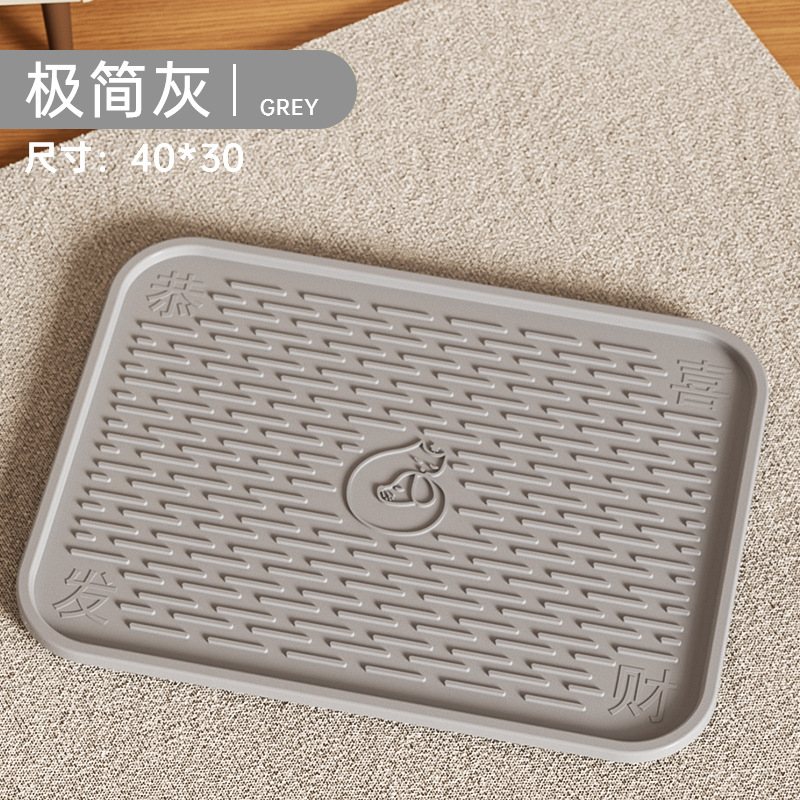 La caja de arena para gatos de gran tamaño es anti-sacada, Big Mac, baño para gatos abierto semicerrado profundo, suministros para mascotas, caja de arena para gatos