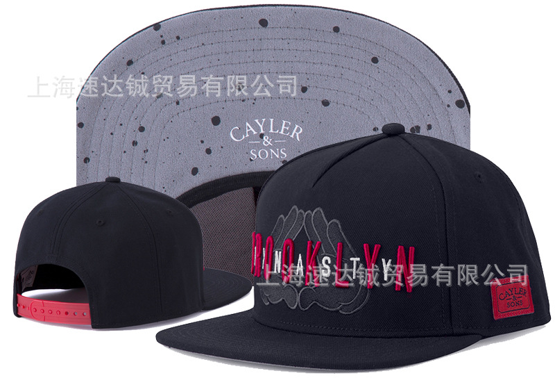 Mayorista comercio exterior sombrero plano sombrero ajuste sombrero sombrero de automóvil sombrero de moda americana sombrero de sol sombrero de sol