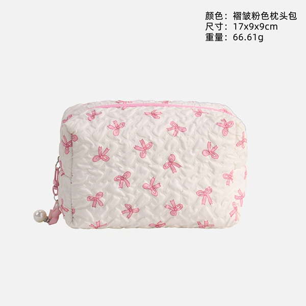 Pillow with bow