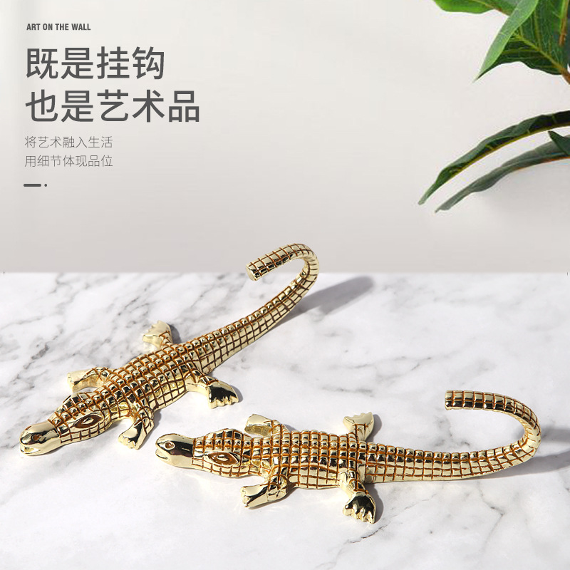 Metal sólido animal cabeza fuerte gancho transparente fácil almacenamiento creativo pegajoso gancho hogar diario ropa gancho