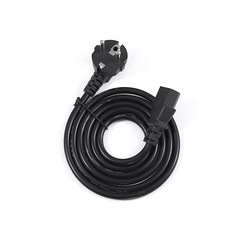 1.5m European standard two plug three core computer host printer money counting machine product tail power cord European standard European plug