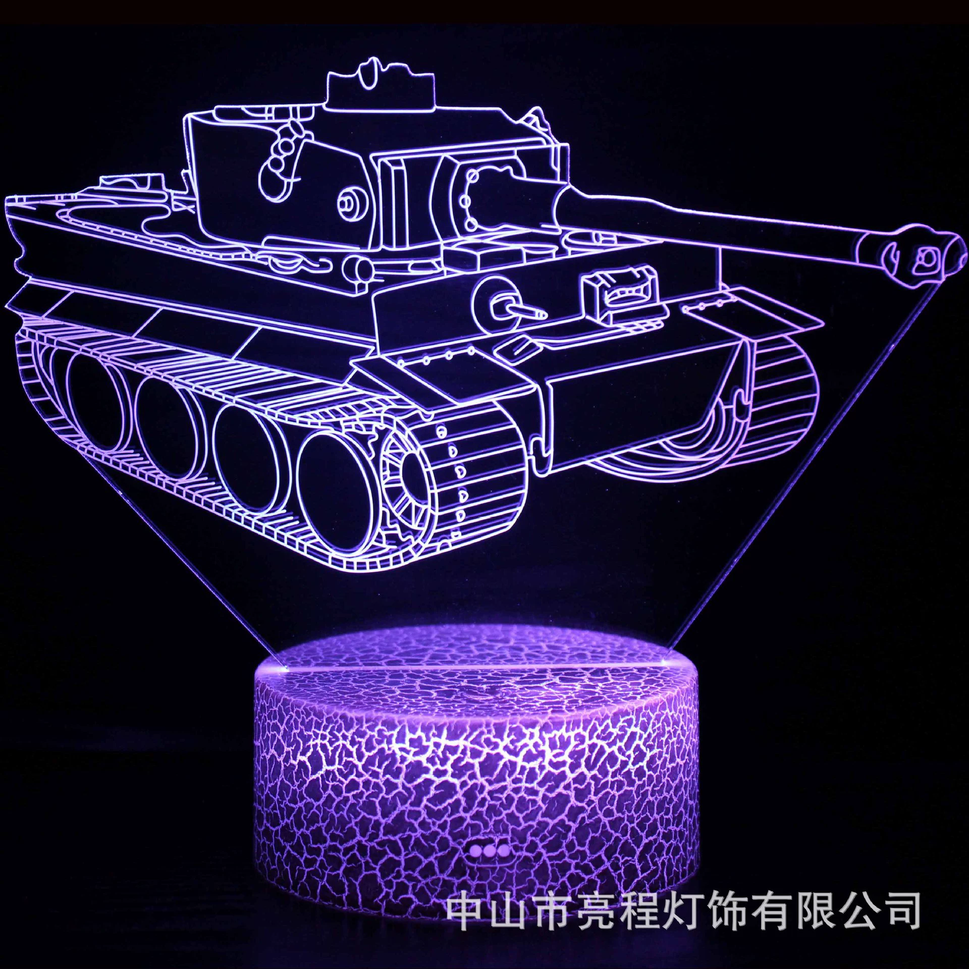 Цветной светильник ночной свет, настольная LED лампа, без упоминания площадки, 3D, пульт дистанционного управления, подарок на день рождения