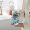 Blue wineglass