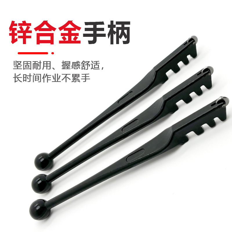 Cuchillo de vidrio de rodillos americano Cuchillo de corte de aleación de baldosas de cerámica Abridor de espejo Cuchillo de vidrio Cuchillo de corte de mano al por mayor