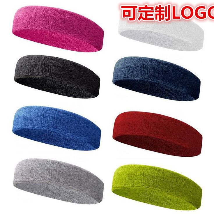 Basketball star hair band nba cotton aj Kobe Curry Owen James pure sports headband sweat-absorbent men and women yoga