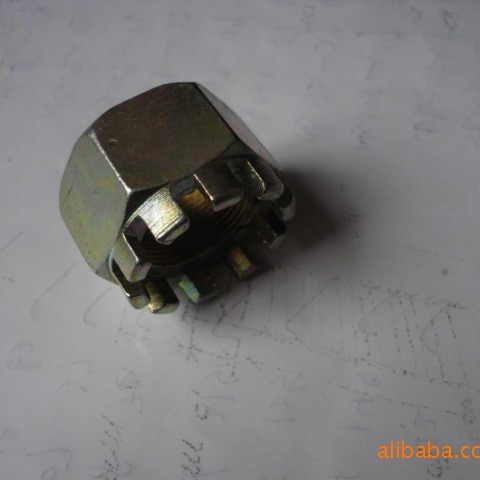 供应GB6181六角开槽薄螺母