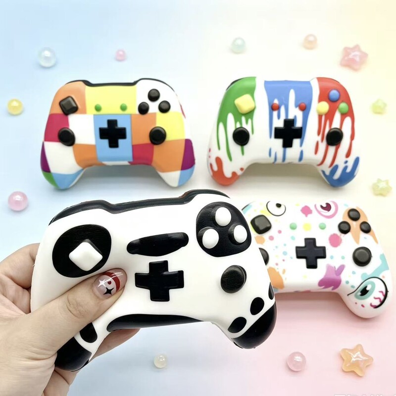 Popular Gaming Controller Slow Rebound Stress Relief Simulation Squishy Stress Relief Squeeze Toy Pu Foam Soft Toy