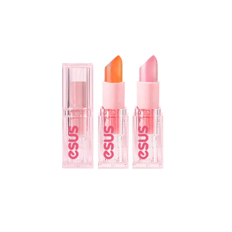 Warm color changing lip balm