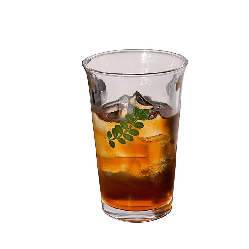 玻璃杯ins反口咖啡杯水杯茶杯牛奶饮料杯奶昔奶茶咖啡ins风爆款|undefined