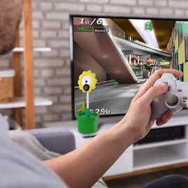1个 规格：白色花朵 颜色：图片色 材质：塑料 适用于Switch2专用