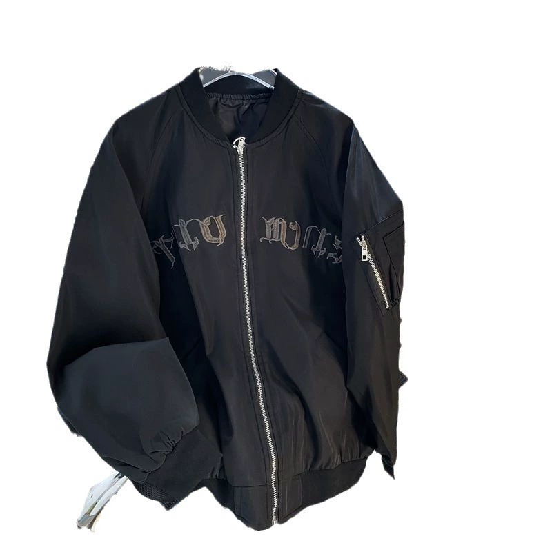 Американский винтаж надписью jacket Мужской весна и осень VIBE повседневный baseball стиль
