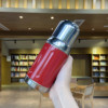 High quality glass stainless steel, small handheld thermos with glass, cup