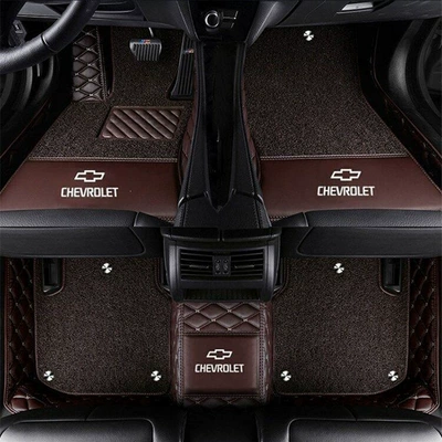 car floor mats, Ayaqaltılar (Kovriklər) - cruze-double-layer-coffee-color-coffee-color-silk-loop