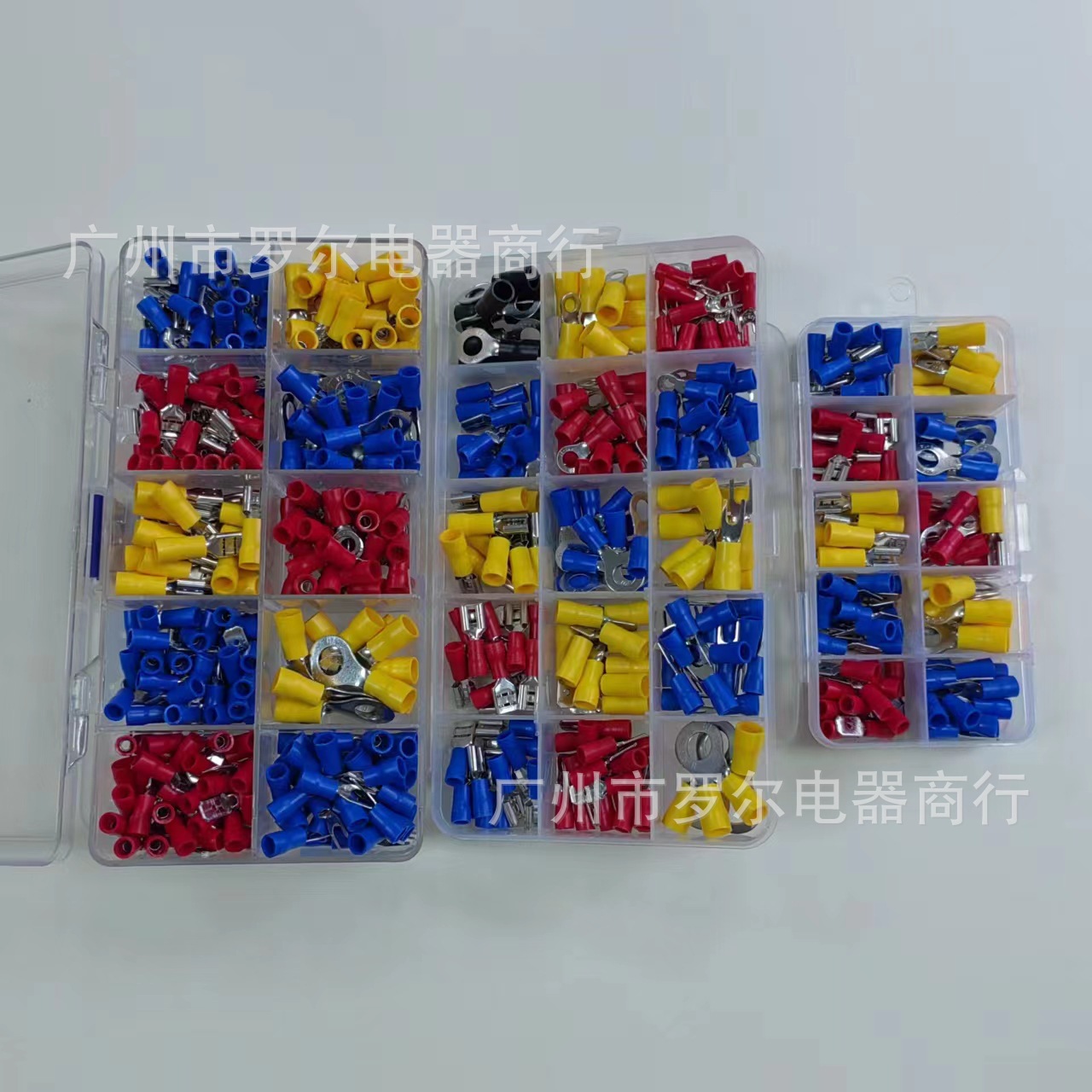 接压型连接冷压端子300PCS/280PCS/100PCS盒装组合外销中东国家
