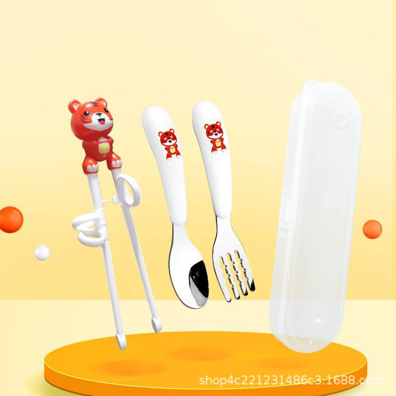 단일 작은 호랑이 숟가락