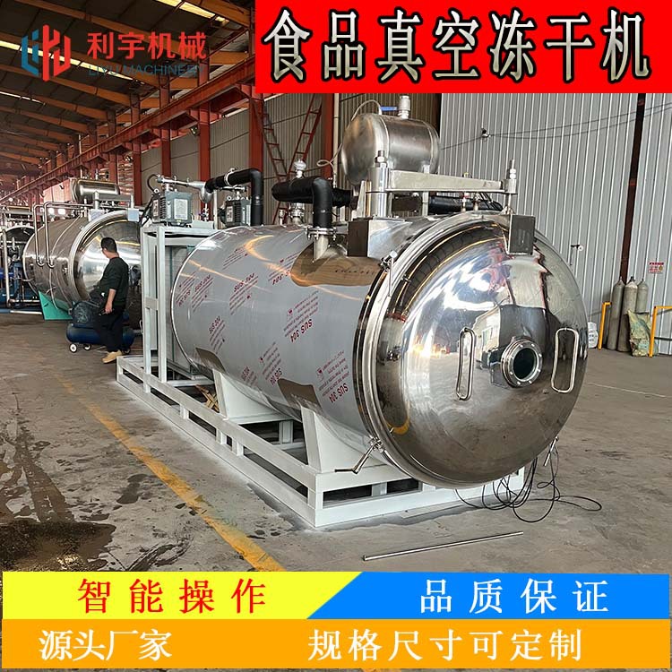 石斛低温干燥机中药材真空冻干设备食用菌蘑菇冻干机