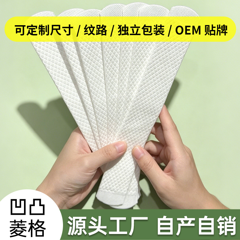 Disposable polymer sweat-absorbing patches for military training caps, collars, and hats; sweat-proof patches for collars and sleeves; stain-resistant patches for clothing and hats