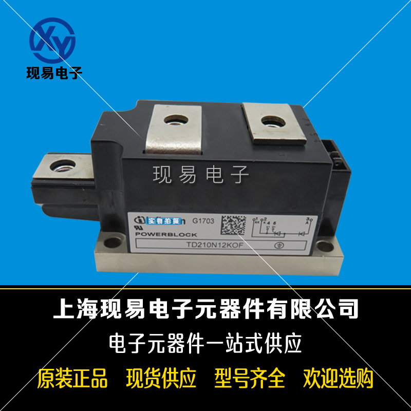 TD210N12KOF TD210N14KOF TD210N16KOF/18KOF功率可控硅模块