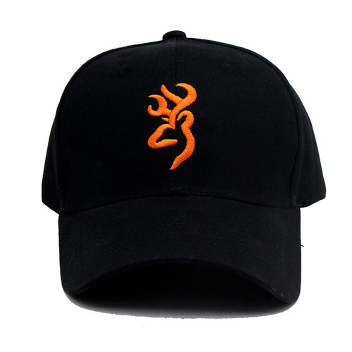 亚马逊热销新款勃朗宁帽子BROWNING刺绣棒球帽男女户外休闲鸭舌帽