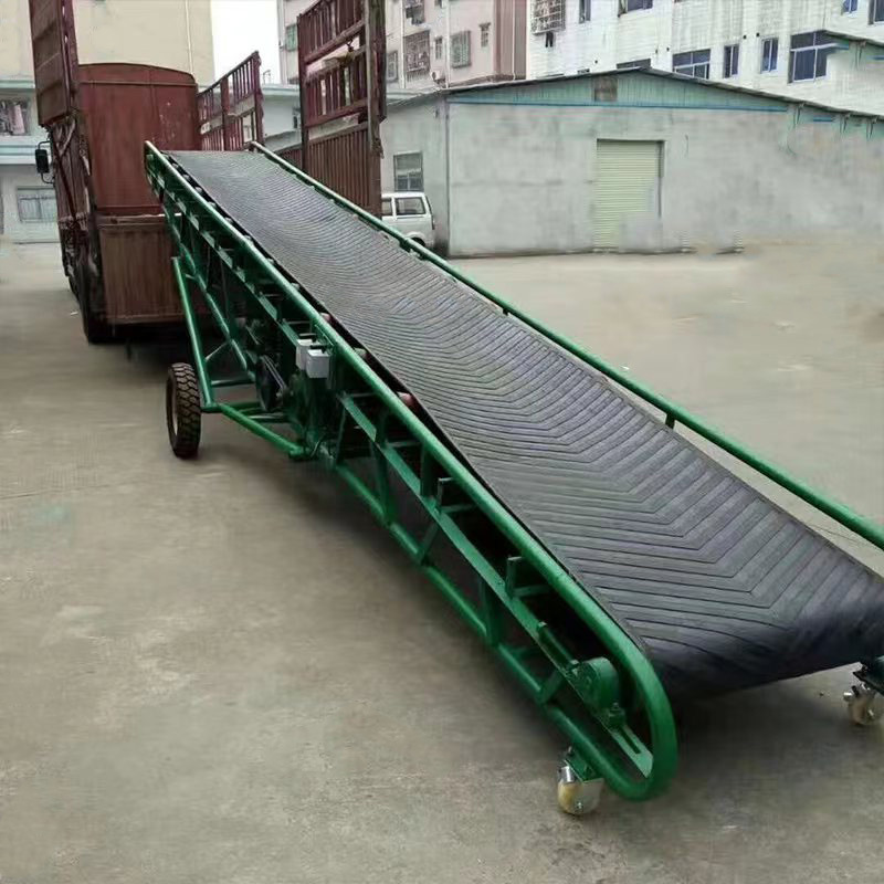 陕西沙场安装V型输送带 矿料输送带加厚大型输送带挡边皮带输送机