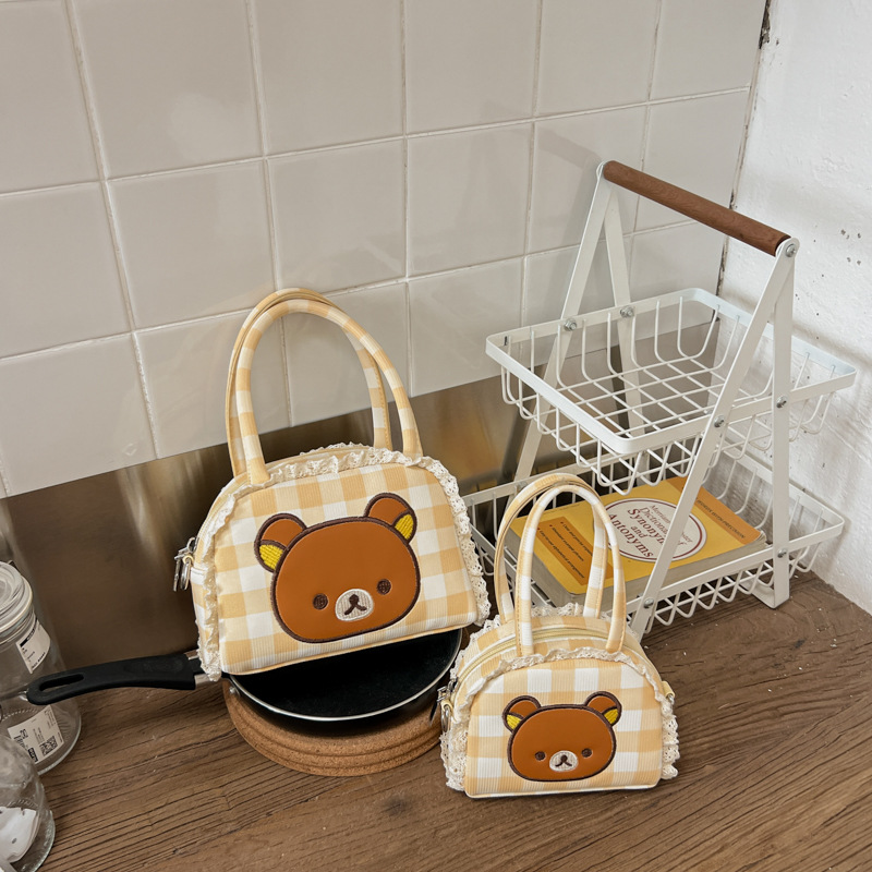 Bolso coreano lindo de dibujos animados 2026 padres-hijos de moda mini bolso de cambio nuevo estilo de invierno bolso de lápiz labial para chicas