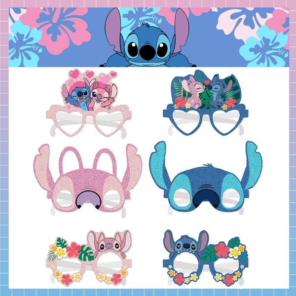Stitch Glasses-6PCS