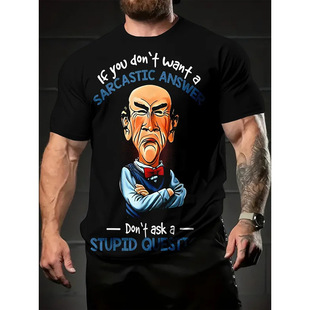 ���W�a���ޡ�Men's Novelty Short-Sleeve T-Shirt with Unique