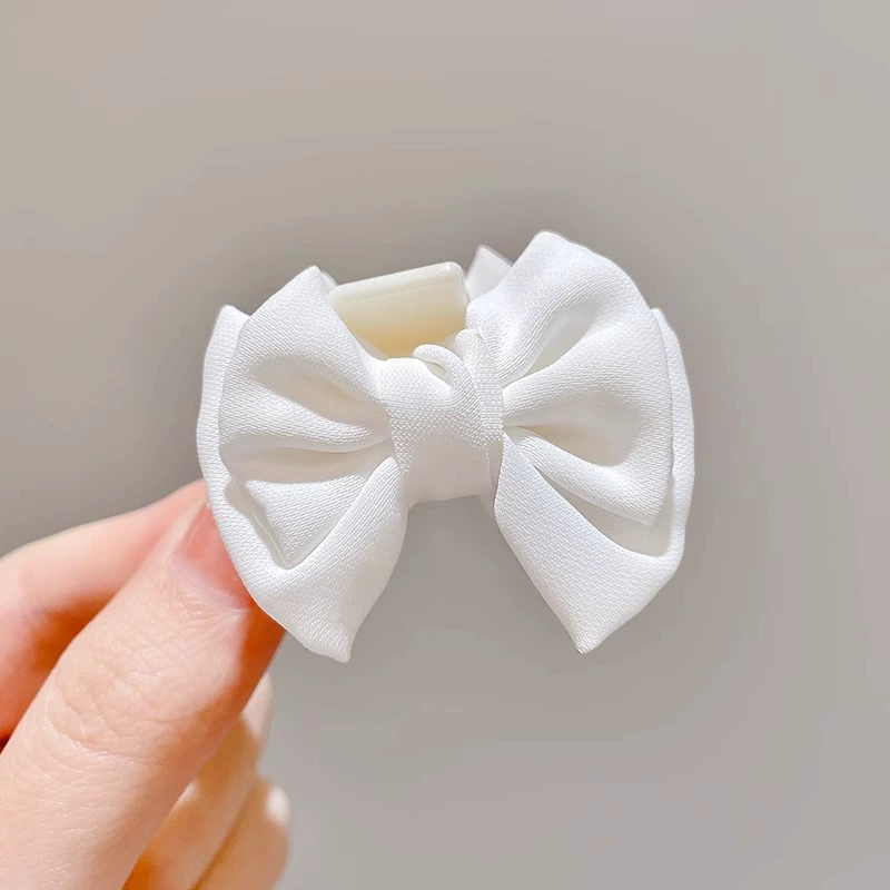 Крабья заколка для волос (hairgrip) акриловая большая булавка, жемчужные вставки, корейский стиль, лёгкая