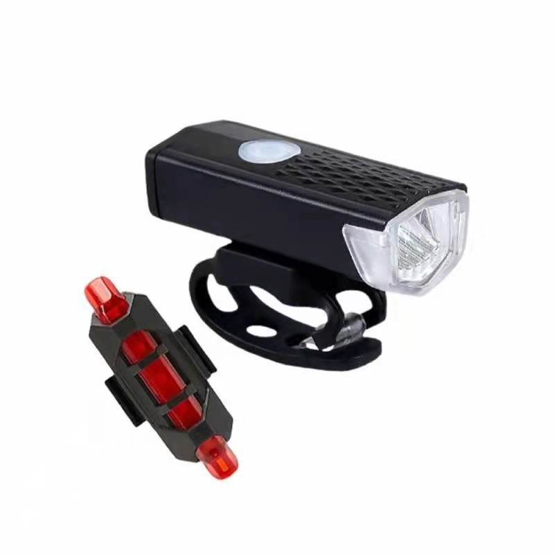 Luz Delantera para Bicicleta Recargable por USB para Ciclismo Nocturno, Juego de Luces para Bicicleta de Montaña, Luz Delantera 2255