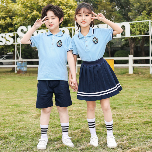 Preschool summer uniform, primary school uniform, kindergarten teacher uniform, kindergarten class uniform, children's school uniform set