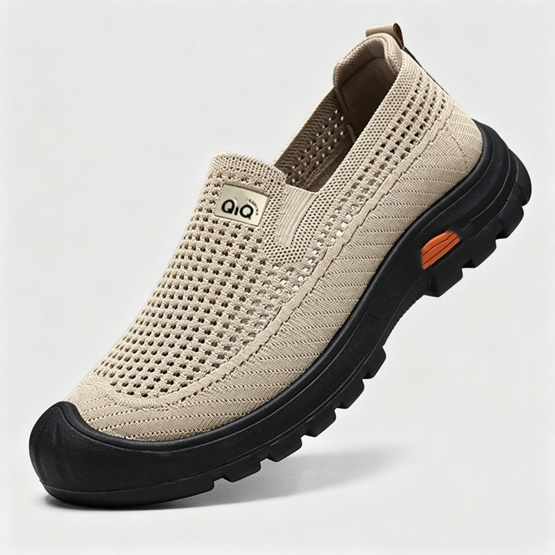 New Summer Mesh Shoes for Men, Slip-On Dad Shoes, Breathable, Comfortable, Lightweight, Sports and Leisure Shoes for Middle-Aged and Elderly People New Summer Mesh Shoes for Men, Slip-On Dad Shoes, Breathable, Comfortable, Lightweight, Sports and Leisure Shoes for Middle-Aged and Elderly People