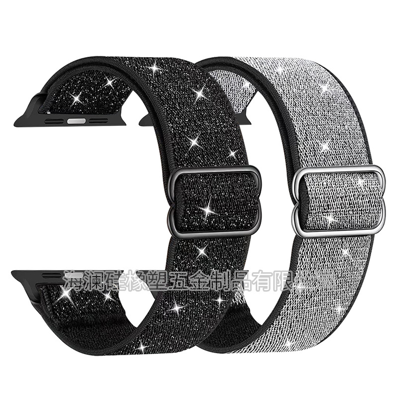Adecuado para Apple correa de reloj iwatch8 Apple correa de reloj hebilla elástica correa de reloj de nylon